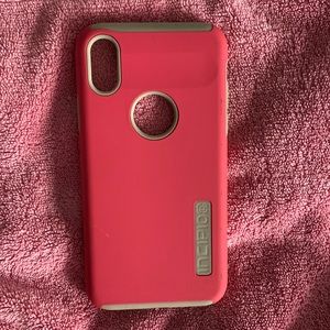 brand new iphone x pink case!